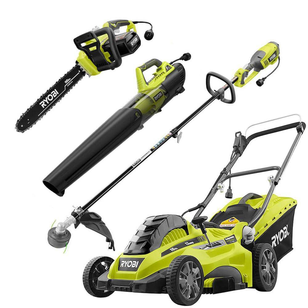 RYOBI RYAC200 20 in. 13 Amp Electric Walk Behind Lawn Mower