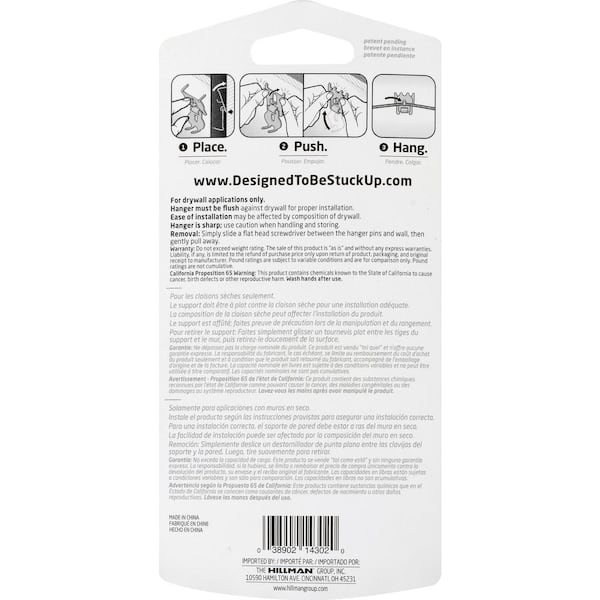 National Hardware N260-224 Adhesive Picture Hangers 5 Pack