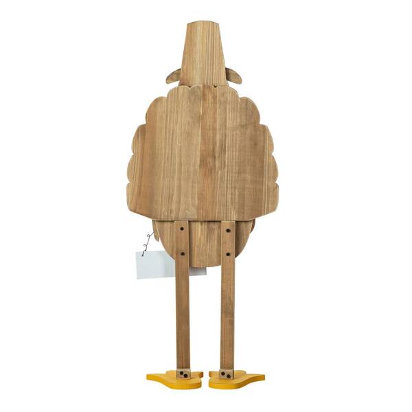 Cartello In Legno Happy Thanksgiving Con Tacchino – Decorazione Porta Fattoria Per Autunno