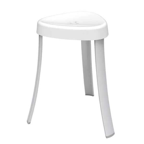 Better Living Products 70061 Spa Shower Seat with Shelf White 