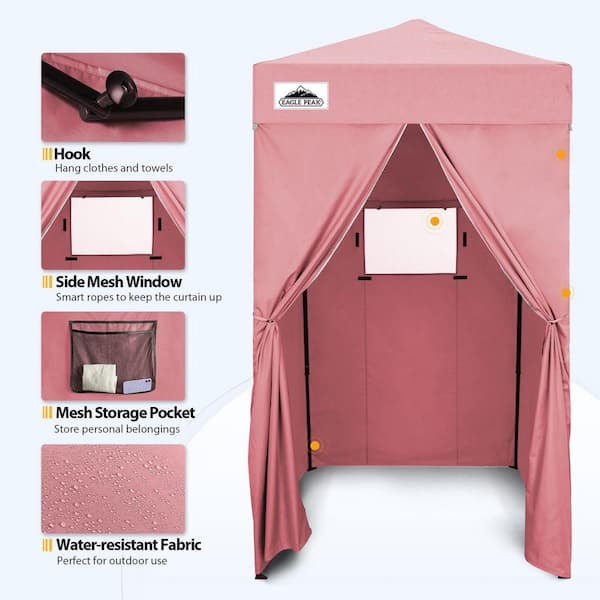 pop up dressing room pink Flex Ultra Compact 4x4 Pop Up Changing Room Canopy, Pink