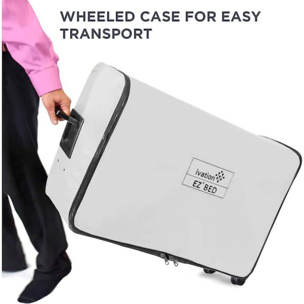 Ivation EZ-Bed 24 in. Full Size Air Mattress with Built in Pump