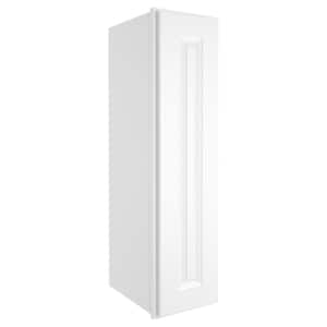 9-in W X 12-in D X 36-in H in Traditional White Plywood Ready to Assemble Wall Kitchen Cabinet