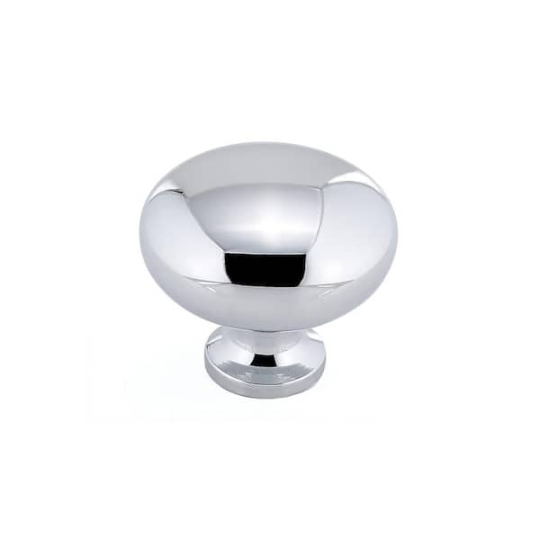 Richelieu Hardware Germain Collection 1-1/4 in. (32 mm) Chrome Functional Cabinet Knob