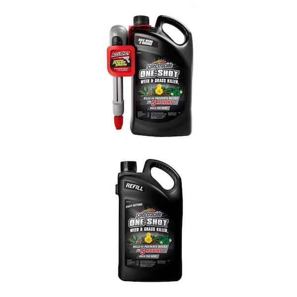 One Shot Weed and Grass Killer 1 gal. Ready-To-Use AccuShot Sprayer and 1 gal. Refill Combo
