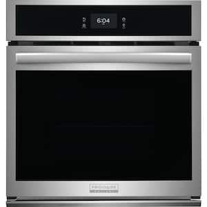 27 in. Single Electric Wall Oven with Total Convection in Smudge-Proof Stainless Steel