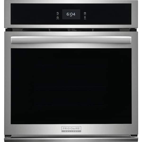 FRIGIDAIRE GALLERY 27 in. Single Electric Wall Oven with Total Convection in Smudge-Proof Stainless Steel