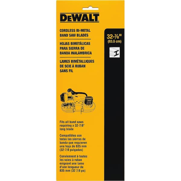 dewalt cordless band saw blades