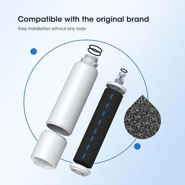 GLACIER FRESH Refrigerator Water Filter for Samsung DA29-00020B，3
