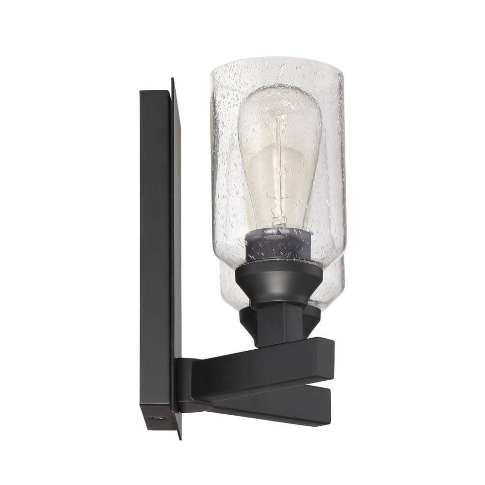 Craftmade Chicago Modern Black Nickel 2-Light Vanity Sconce