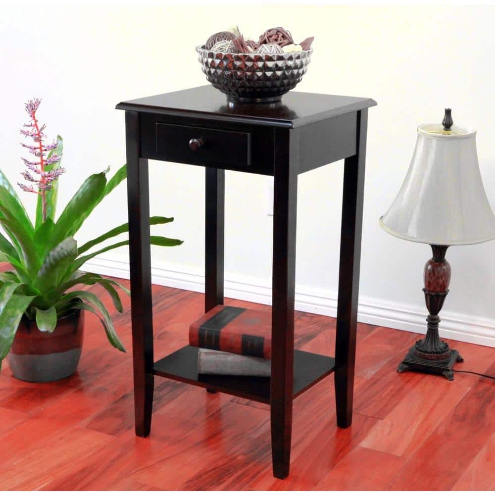 Regalia Cherry Storage End Table