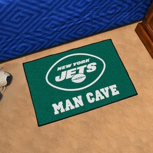NFL New York Jets Green Man Cave 2 ft. x 3 ft. Area Rug