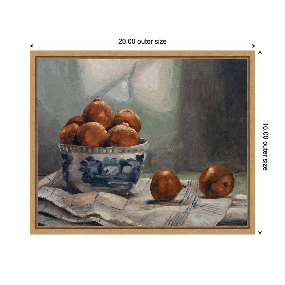 Marian Parsons Realism Art Brown Floater Frame Canvas Print