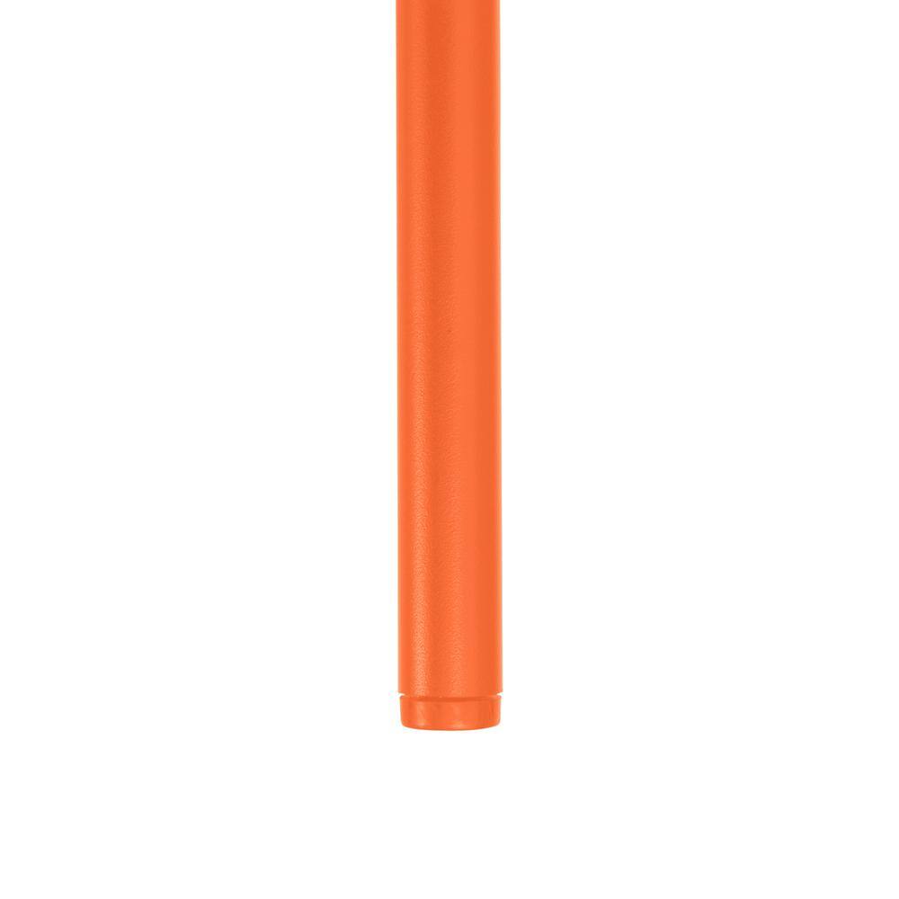 Devon 22" Orange Aluminum Modern Outdoor Dining Chair Set