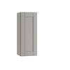 Contractor Express Cabinets Arlington Veiled Gray Plywood Shaker Stock Assembled Wall Kitchen Cabinet Soft Close 12 in W x 12 in D x 36 in H W1236L-AVG