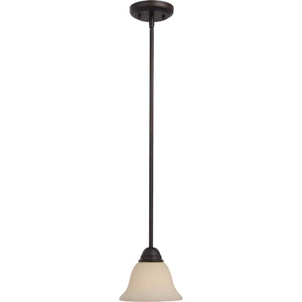 Maxim Lighting Manor 1-Light Oil Rubbed Bronze Mini Pendant