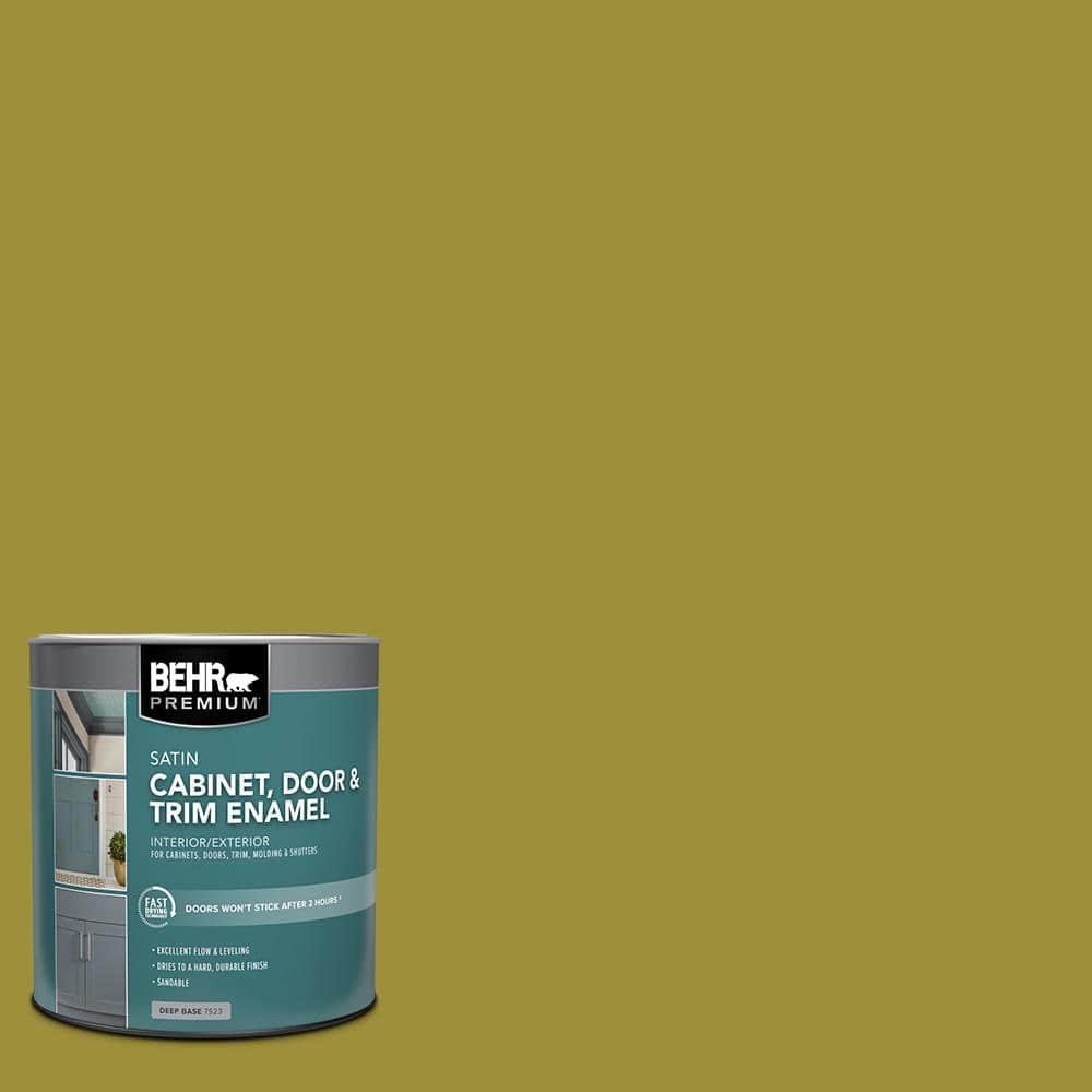 1 qt. #HDC-MD-20 Banana Leaf Satin Enamel Interior/Exterior Cabinet, Door & Trim Paint price history on PriceWatchPro