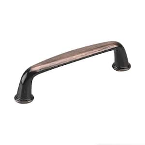 Nantes Collection 3 3/4 in. (96 mm) Antique Copper Traditional Round Cabinet Bar Pull