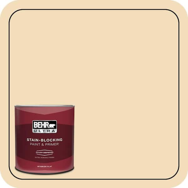 BEHR ULTRA 1 qt. #M300-2 Taj Mahal Extra Durable Flat Interior Paint & Primer