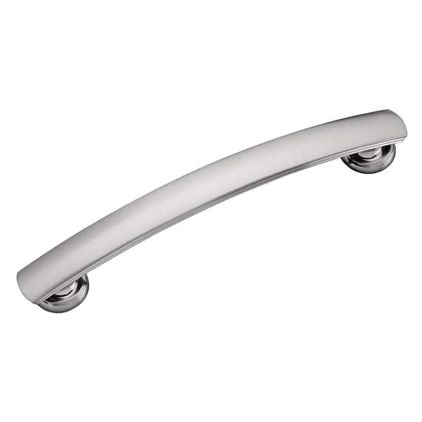 HICKORY HARDWARE American Diner 5 in. Center-to-Center Stainless Steel Pull