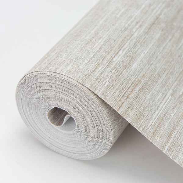 Cogon Beige Distressed Texture Wallpaper Sample