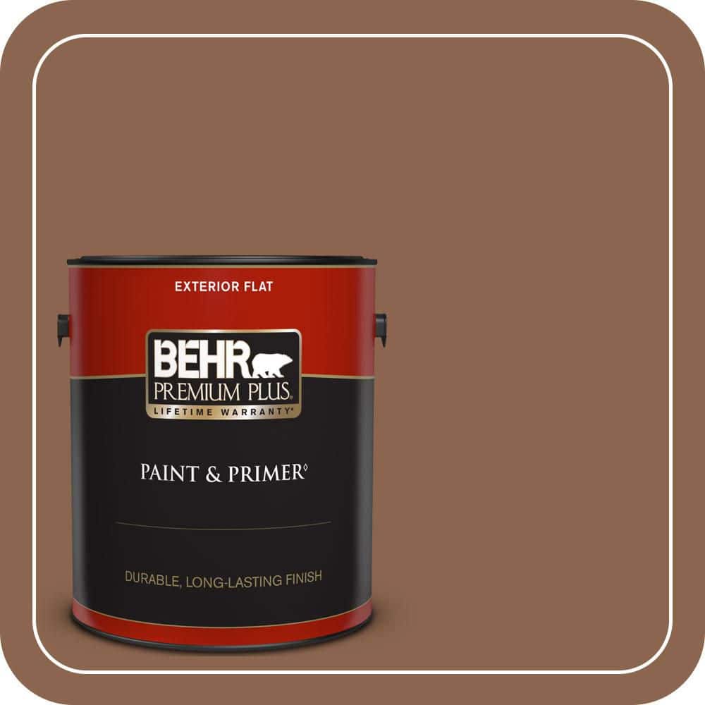 1 gal. #MQ2-1 Burnished Brandy Flat Exterior Paint & Primer price history on PriceWatchPro