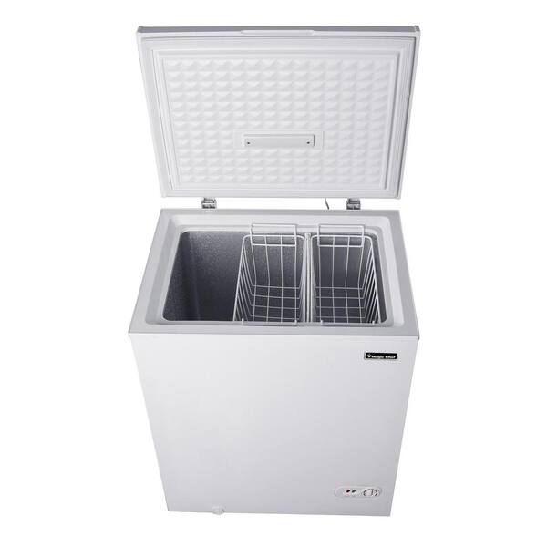 magic chef 11 cu ft chest freezer white