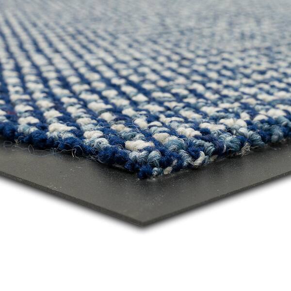 Mohawk Home Le Man S Blue Laquer 40 In X 60 In Door Mat The Home Depot