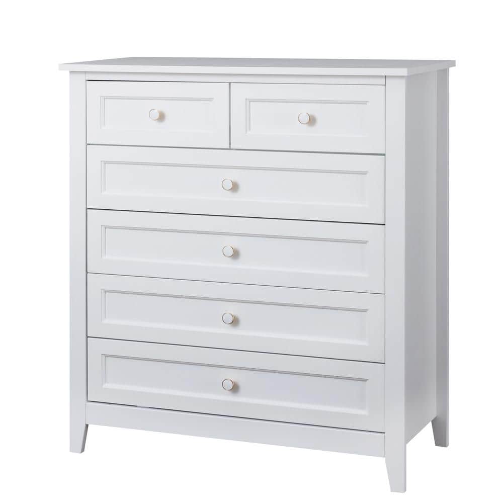 37.80 in. W x 17.72 in. D x 42.56 in. H White Wood Linen Cabinet Spray-Pain