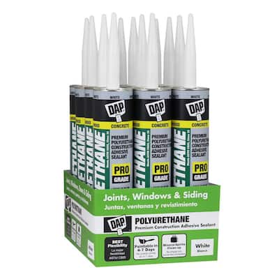 Polyurethane 10.1 oz. White Premium Commercial Grade Sealant (12-Pack)