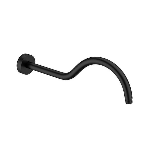 Shower Arm With Flange 24 Inches Ceiling Mount Square Straight