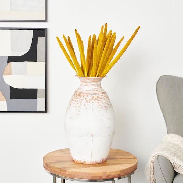 Litton Lane 20 in. Bunny Tail Natural Foliage with Long Stems (1 Bundle)