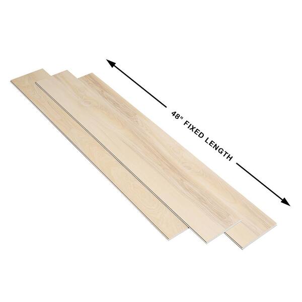French Oak Fortuna 22 MIL 7.2 in. x 48 in. Click Lock Waterproof Luxury Vinyl Plank Flooring (764.8 sq. ft./Pallet)