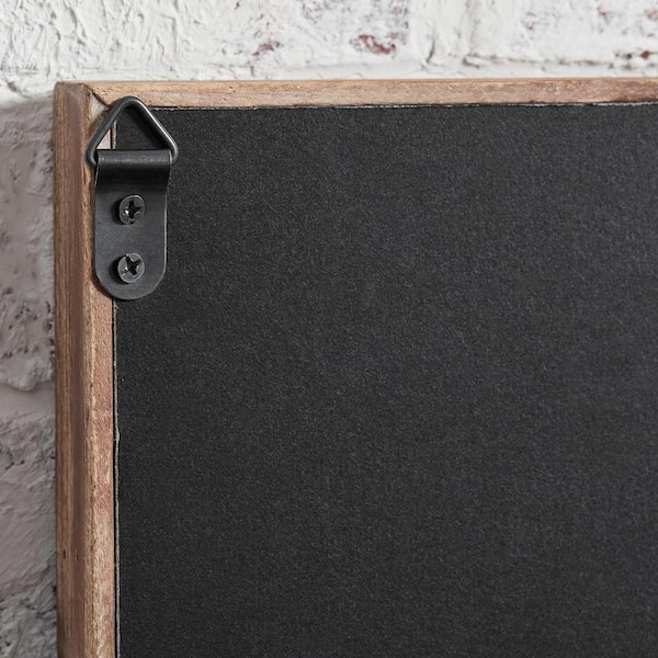26 in. H x 24 in. W Wood 7-Day Week Chalkboard