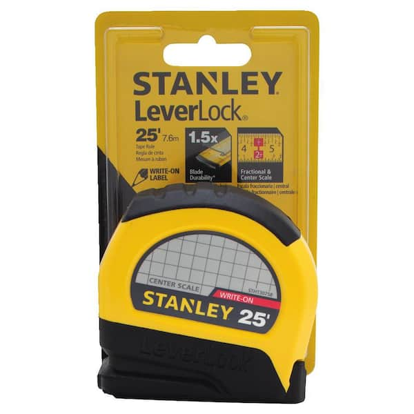 Stanley 25 ft Tape Measure, 1 in Blade STHT30758L