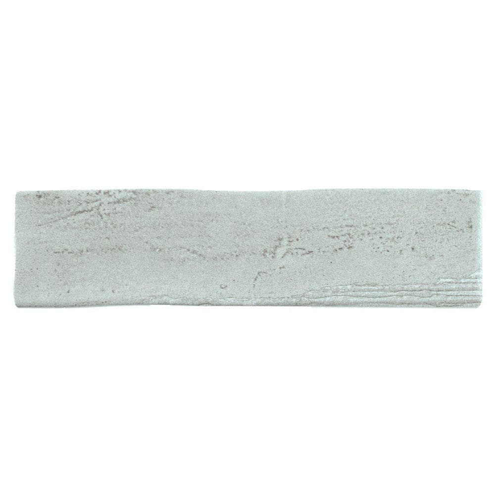 Jordal Kea Green 3 in. x 12 in. Subway Textured Matte Ceramic Wall Tile (6.