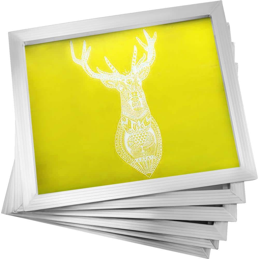 VEVOR Silk Screen Frame 6-Pieces Aluminum Silk Screen Frame 20 in. x 24 ...