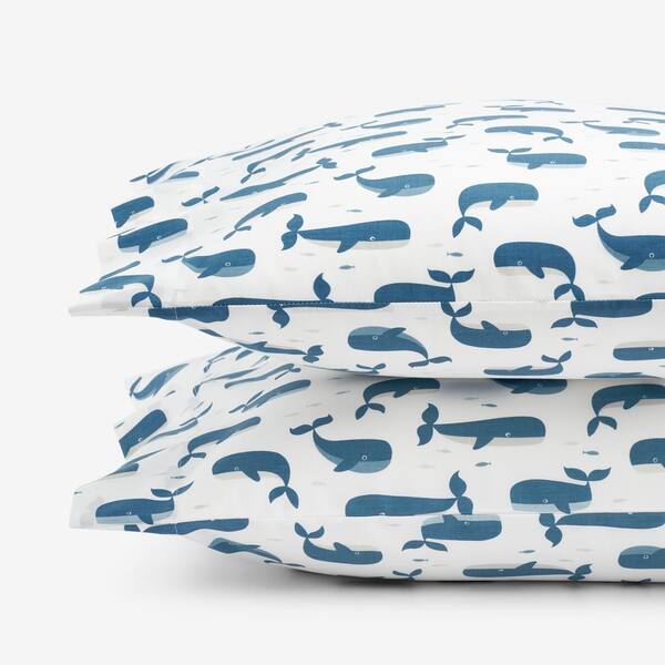 Whale pillowcase shop