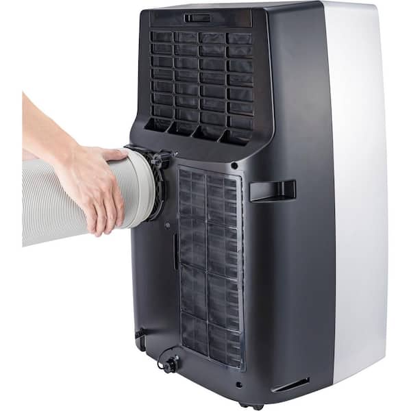 Honeywell 8,000 BTU Portable Air Conditioner Cools 500 Sq. Ft. with  Dehumidifier in Black MN1CFSBB8 - The Home Depot