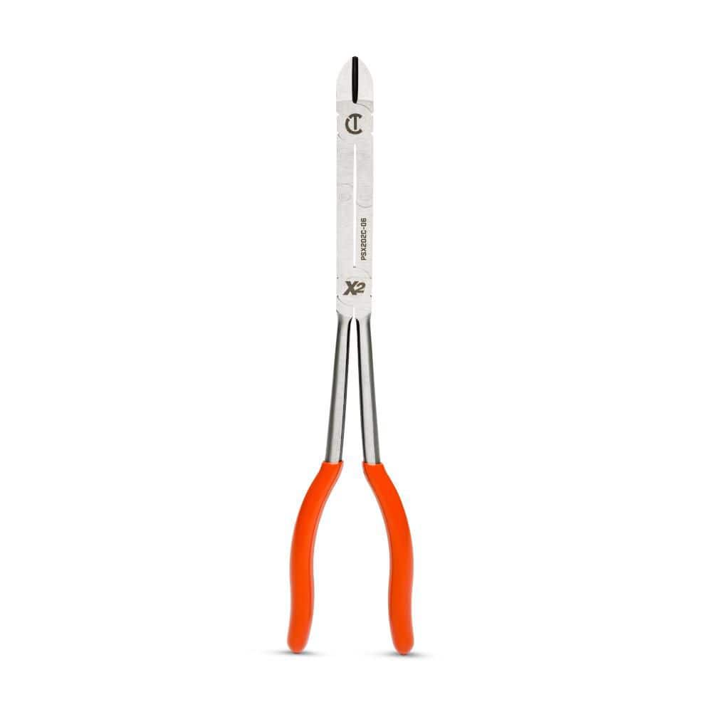 12 in. X2 Long Reach Diagonal Cutting Pliers with Dipped Handles price history on PriceWatchPro