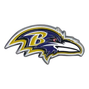 NFL - Baltimore Ravens 3D Molded Full Color Metal Emblem