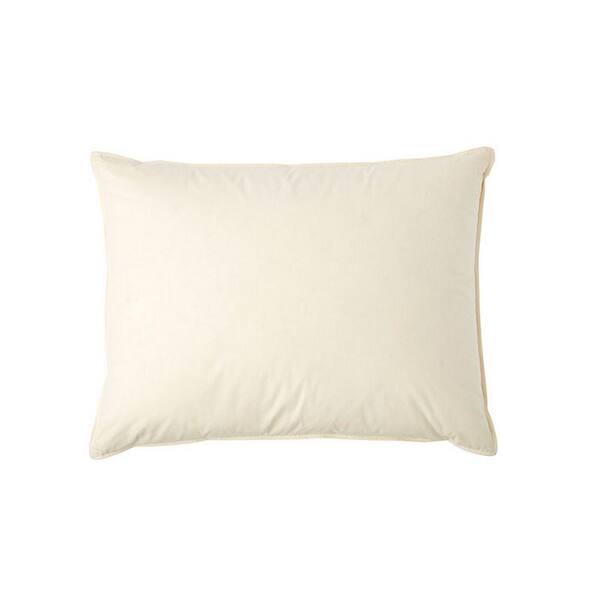 The Company Store Organic Natural Medium Down Queen Pillow