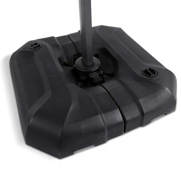 hcman 200 lb. Patio Umbrella Base, Water and Sand Filled Weighted Base  Outdoor Umbrella Base for Offset Cantilever Umbrella EWV-5683376