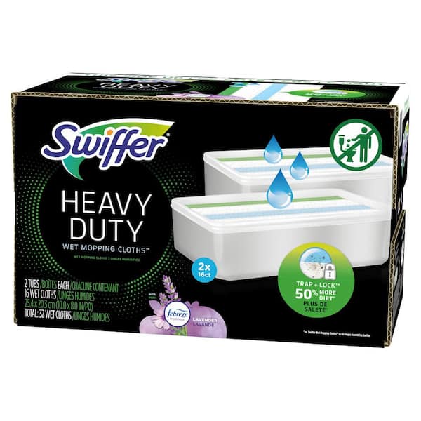 Swiffer Wetjet Mopping Refill Pack - 32 Pads & 2 France