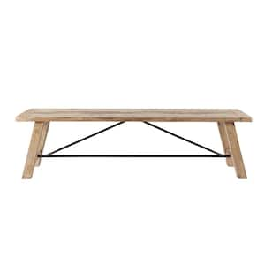 Sonoma Natural Dining Bench 66 in .