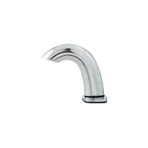 Aqua-FIT Serio HydroPower Touchless Single Hole Bathroom Faucet with Cover Plate and Chrome Plated in Chrome Color