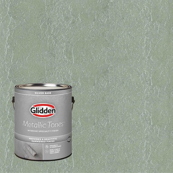 GLIDDEN METALLIC TONES 1 gal. MTL122 Mucho Mint Metallic Interior