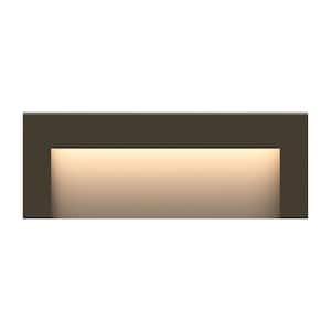 Hinkley Landscape Lighting Taper Wide Horizontal 12v Deck Sconce, Bronze