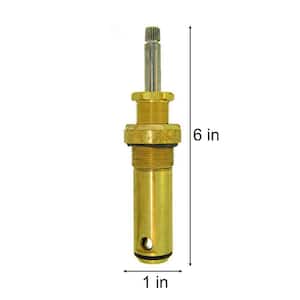 6 in. 22 pt D Broach Right Hand Only Stem for American Standard Replaces 5903-02