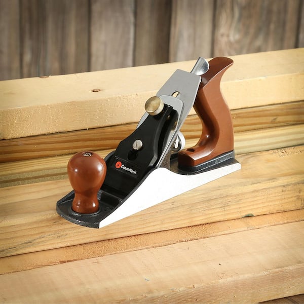 Buck Bros. 9 in. Bench Plane 120C4 - The Home Depot